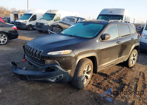 2016 Jeep Cherokee Trailhawk from USA, damaged, VIN 1C4PJMBS5GW102595